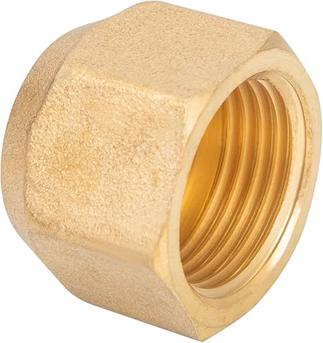 Miniatura 6 de Kits surtidos de tapas de latón, tubo acampanado SAE de 45 grados para tubo de 14 pulgadas 516 pulgadas 38 pulgadas 12 pulgadas 58 pulgadas OD 5