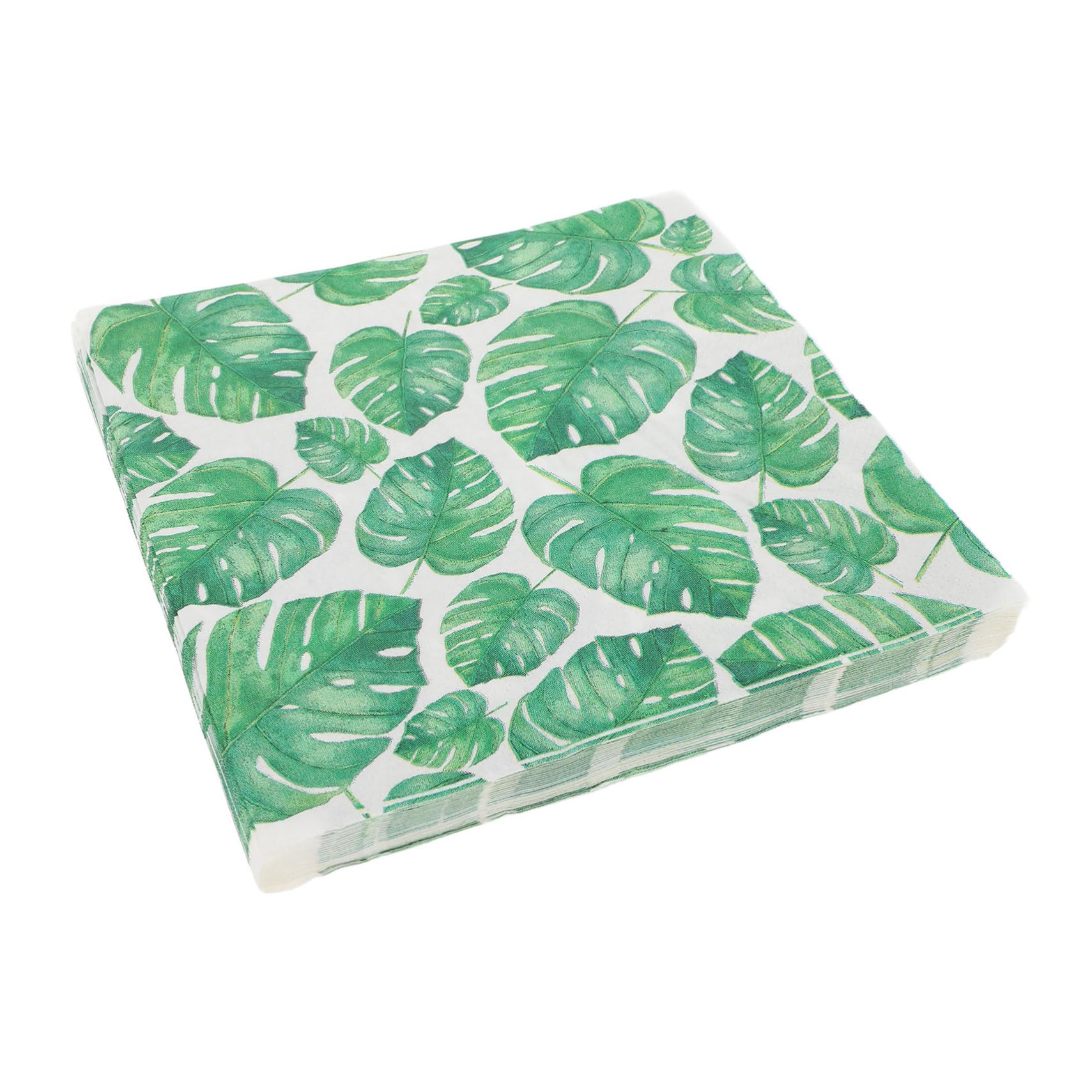 Healeved 4piezas Servilletas Decorativas De Fiesta Estampado De Paquete Por Bolsa Para Celebraciones De Verano y Decoración De Eventos