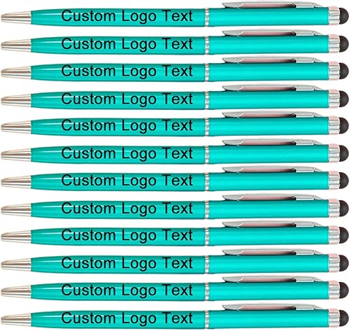 Miniatura 12 de Bolígrafos personalizados con nombre, icono, logotipo, texto, bolígrafo personalizado con lápiz capacitivo para iglesia de negocios, 100