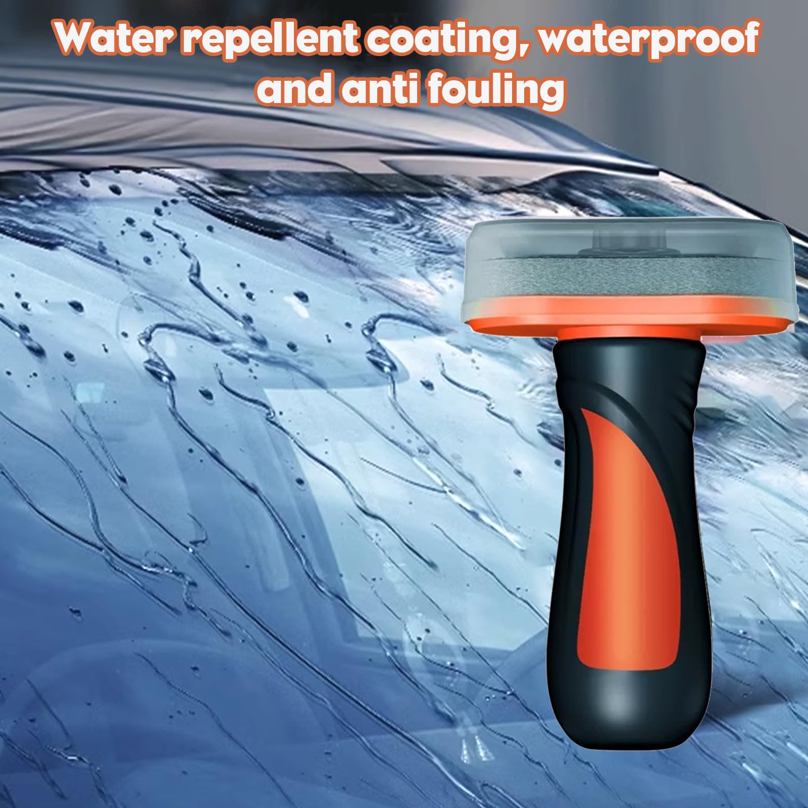 Nettoyant pour pare-brise, (1 pièce, Hydrophobe) 2024 Nouveau nettoyant pour pare-brise hydrophobe Le revêtement de pare-brise améliore la visibilité lors de la conduite par temps de pluie