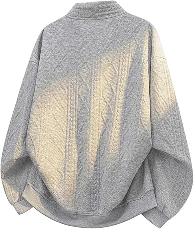 PXQIRMR Knit Sweater Cardigan Men V Neck – V Neck Sweater Shape