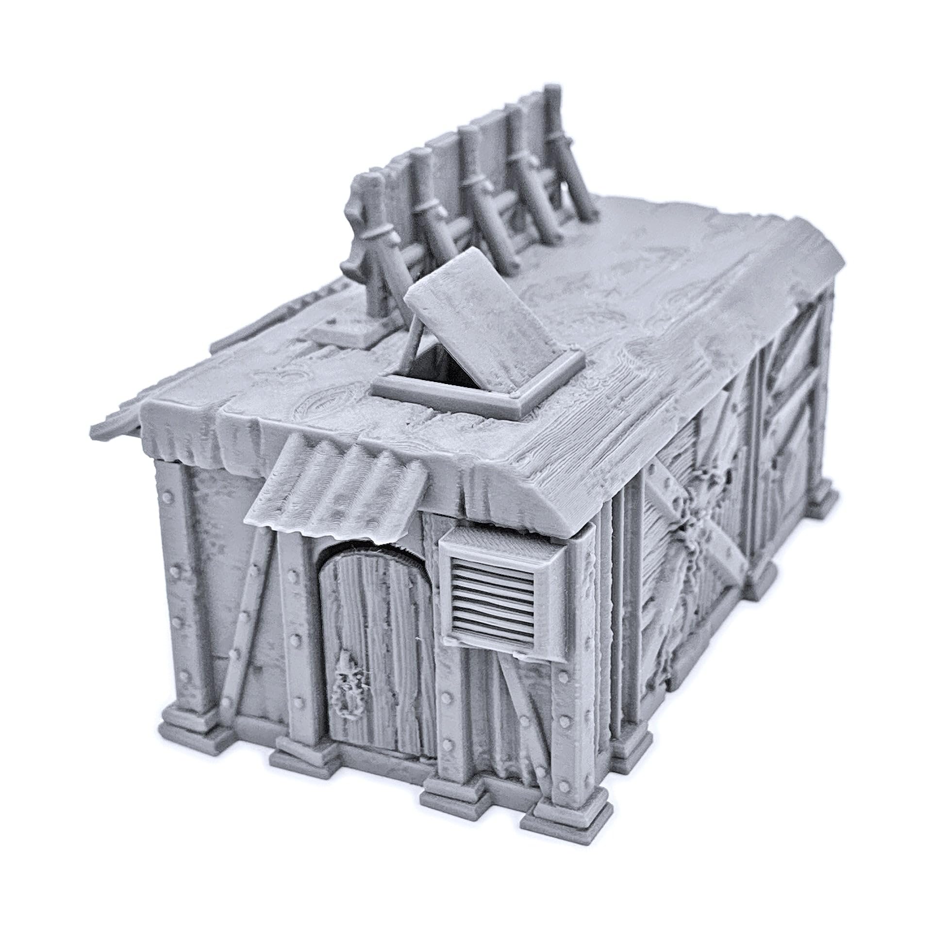 Franchising Junkfood di Printable Scenery, 3D Stampato Paesaggio RPG da tavolo e Wargame Terrain 28mm Miniature