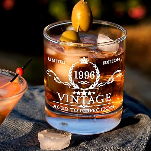 Miniatura 7 de Regalos de 30 cumpleaños para hombres, juego de vasos de whisky, decoraciones de cumpleaños de 30 años, suministros para fiesta, aniversario de 30