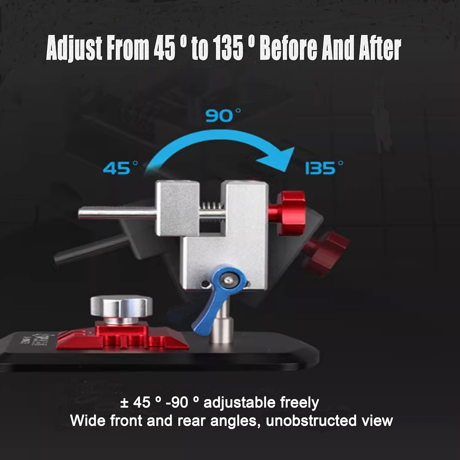 XUNKUNER Universal Tabletop Vise Mini Vice,Tool Clamp Multifunctional Professional Model Building Tool Workbench Vise for Hobbies (90633)