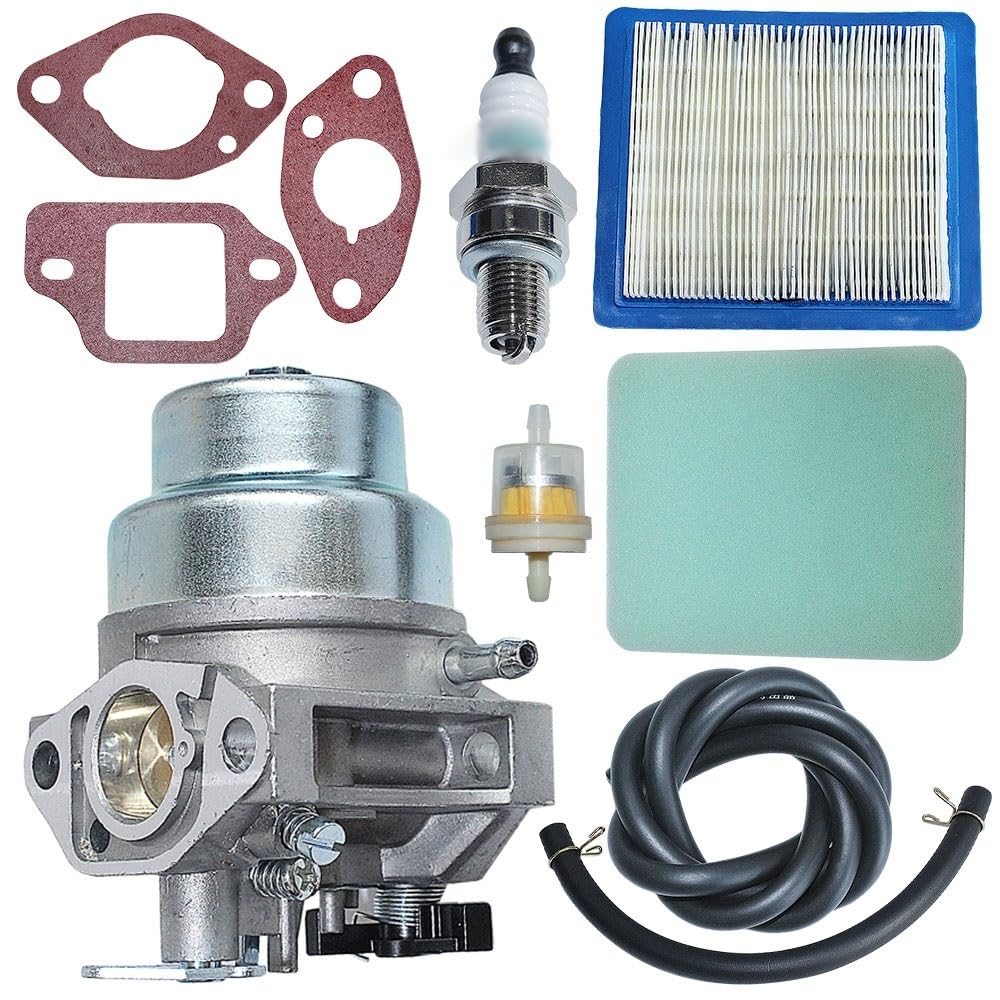 Carburadores Junta De Carburador para GCV135 para GCV160, Filtro Combustible Y Aire, Tubo Flexible, Bujía, Motor Cortacésped