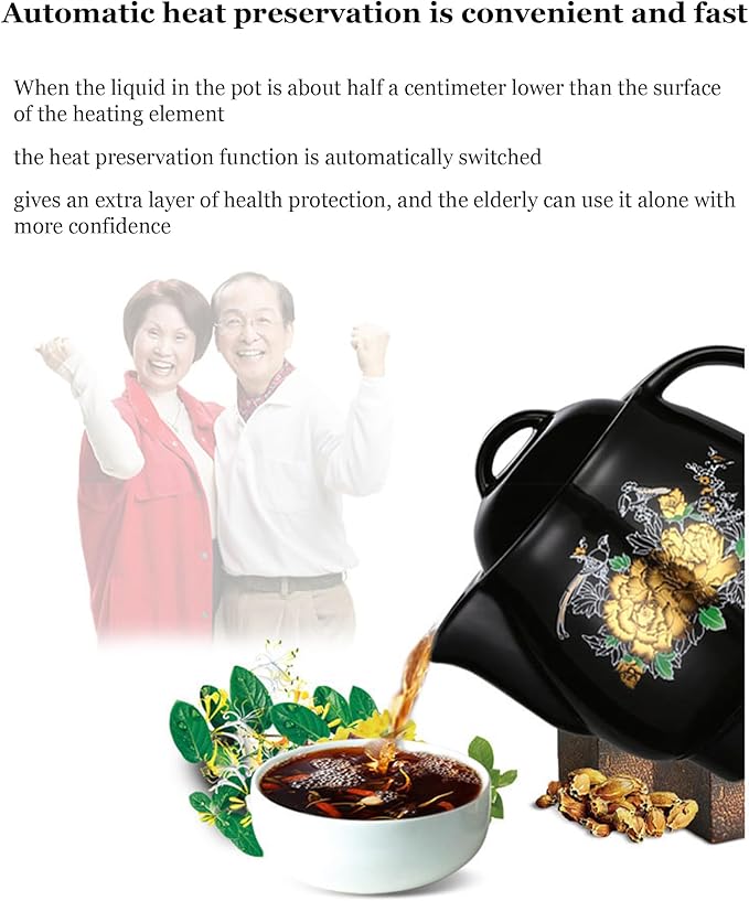 Olla Eléctrica Automática para Medicina Herbal, Cocedor de Decocción China miniatura 6