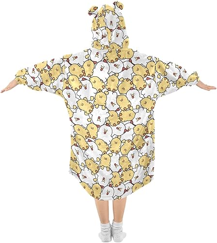 Miniatura 2 de Wearable Blankets for Kids, Soft Warm Cozy Oversized Blanket Hoodie, Gifts 3-14 Y Boys Girls Teens with Pocket