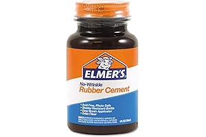 Elmer's No-Wrinkle Rubber Cement Glue