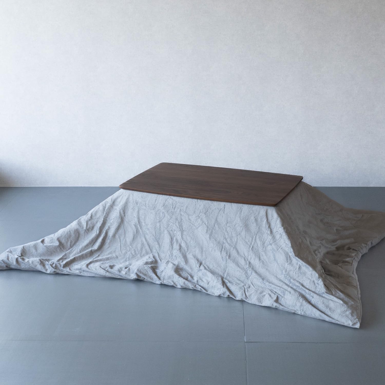 Kotatsu Blanket, Kotatsu Futon, Reversible 100% Polyester Fabric Material, Home and Living, Blanket for kotatsu Heater… (White Gray, Rectangle)-image-17
