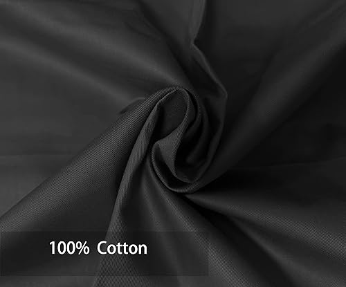 iMaylex Fundas de Almohada Tipo Sobre Suaves y Transpirables de 100% Algodón Egipcio, Fundas de Almohada Decorativas Sedosas y Acogedoras, Juego de