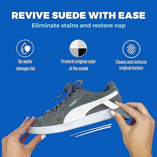 Miniatura 2 de Shoozas Kit de limpieza de zapatos sin desorden, potentes y delicados, secado rápido, no tóxico, seguro en todos los materiales.