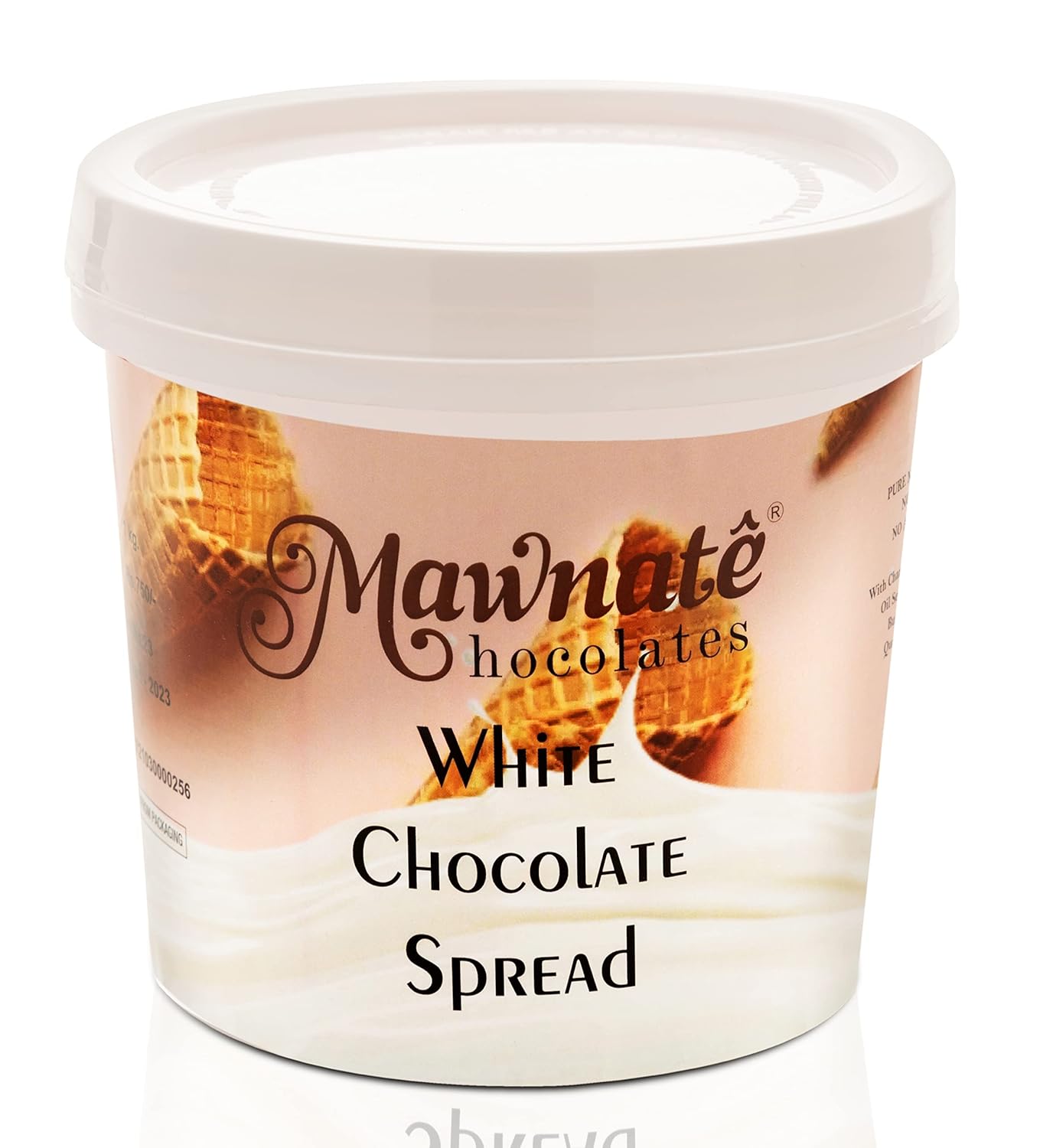 MAWNATE CHOCOLATES Milky White Spread by (1 kg) White Chocolate