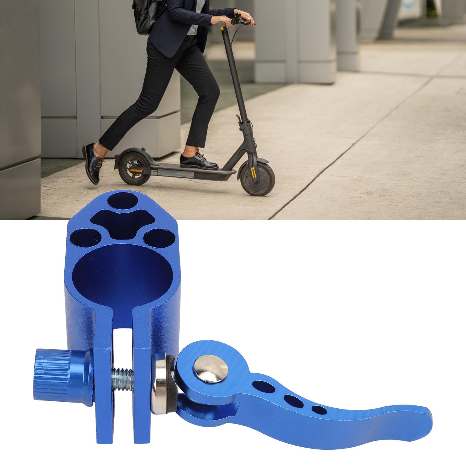 Morsetto Pieghevole In Alluminio Per Stelo Scooter SmartGyro X2: Leggero E Sicuro - 2