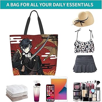 Amazon | トートバッグ 刀剣乱舞 -ONLINE- 燭台切光忠(芒に雁