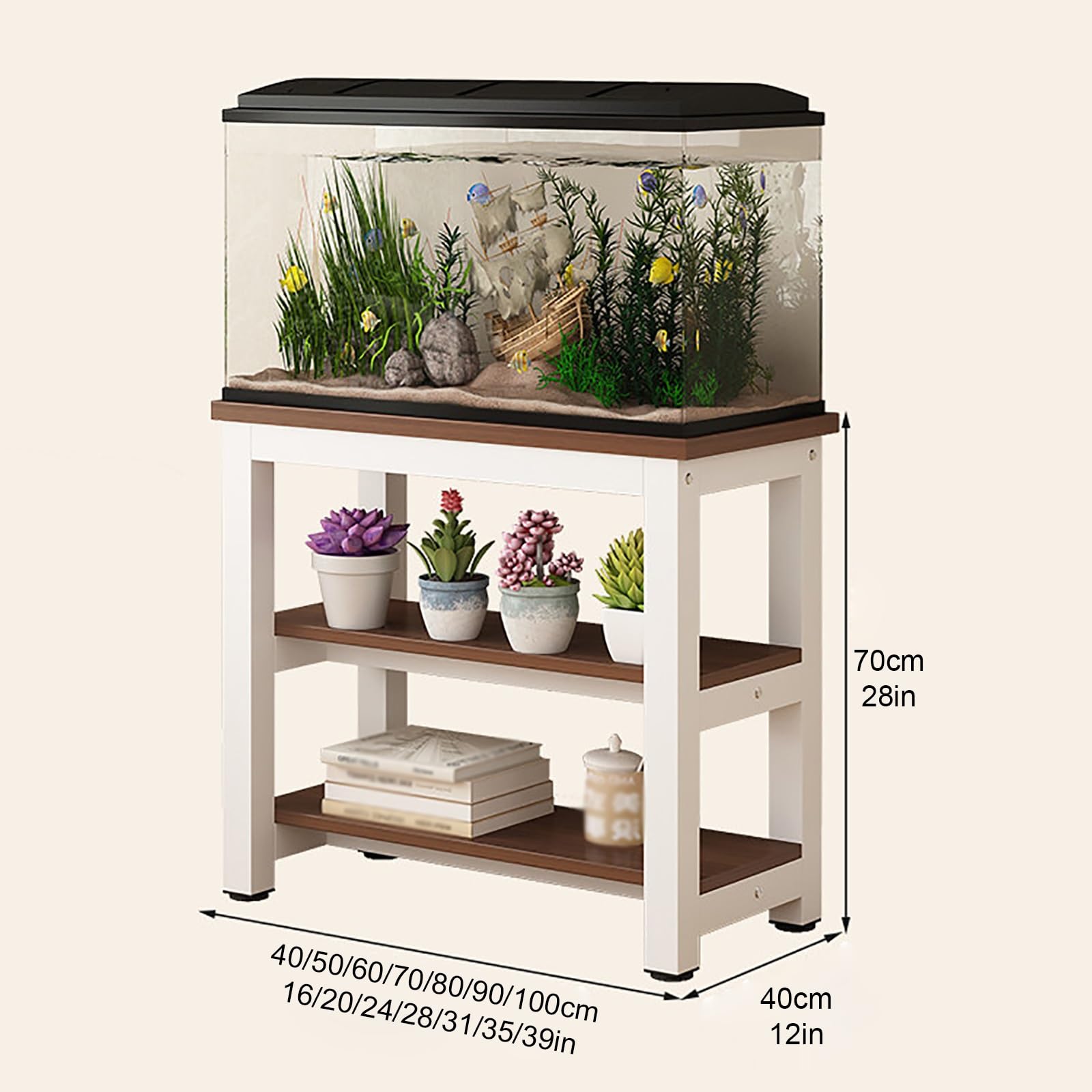 Soporte de Acuario, Armario para Acuario, Estante para Terrario