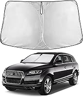 Vista 129 de EcoNour Parasol para Subaru Crosstrek 2013-2015 2016 2017, visera solar para parabrisas delantero y ventana, bloqueador de calor UV y protector