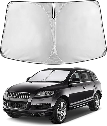 Miniatura 129 de EcoNour Parasol para Subaru Crosstrek 2013-2015 2016 2017, visera solar para parabrisas delantero y ventana, bloqueador de calor UV y protector