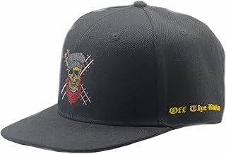 Flat Brim Hat Off The Rails Black