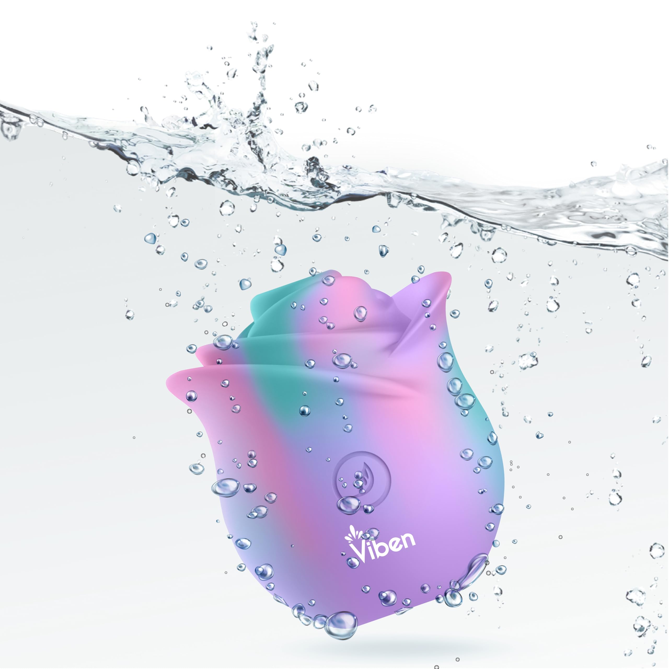Amazon.com: Viben Zen Rose Stimulator | 10 Function Handheld Adult  Accessory | Premium Silicone