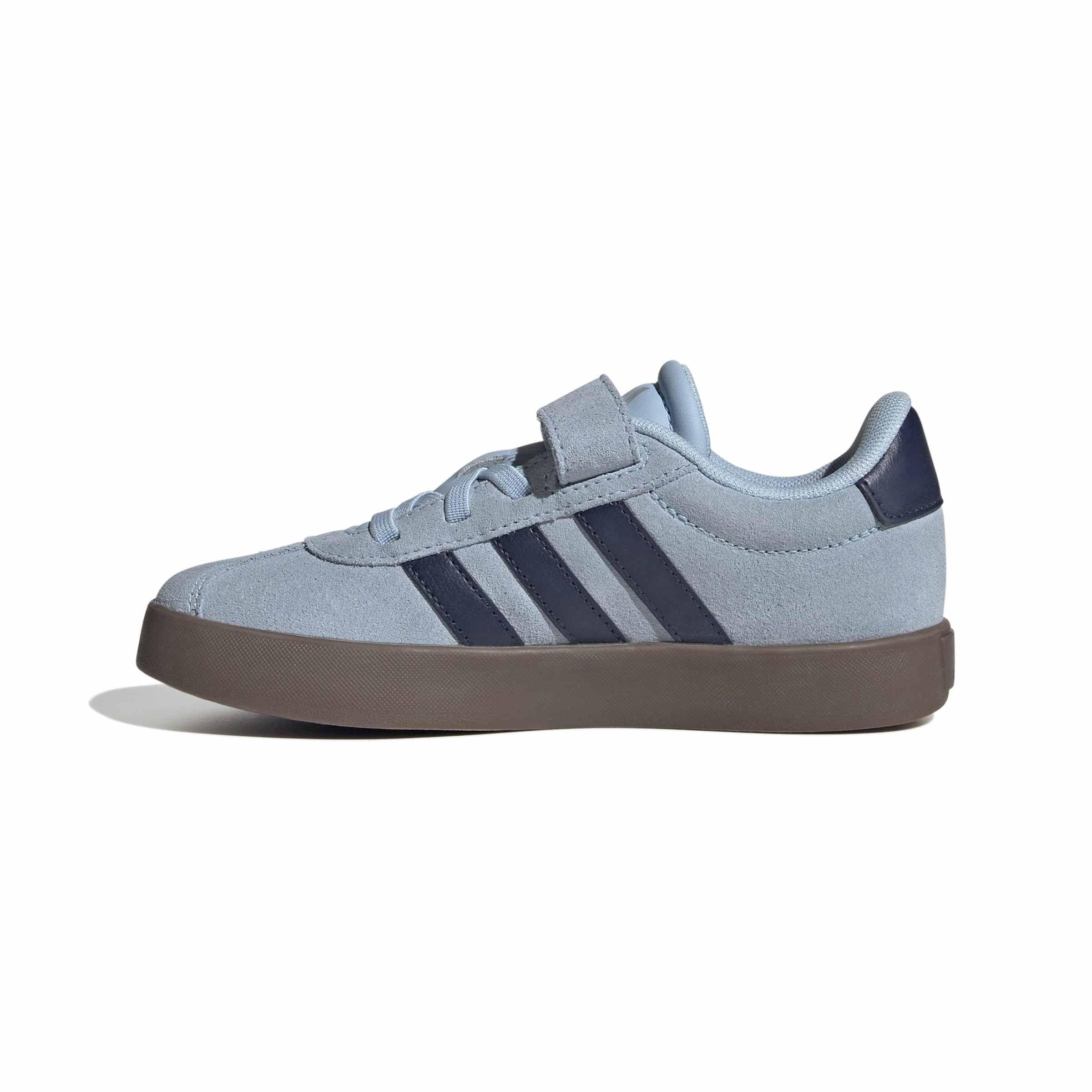 adidas Uniseks - dzieci Vl Court 3.0 Hook And Loop Kids Shoes, clear sky/night indigo/GUM5, 28 EU