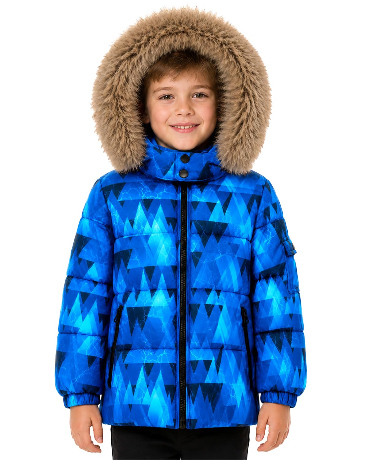 JiAmy Boys & Girls Windproof Winter Coat