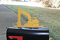 Vista 80 de Hobby, Recreation and Career Style Metal Powder Coated Mailbox Topper (Tent Camping, Matte Black)