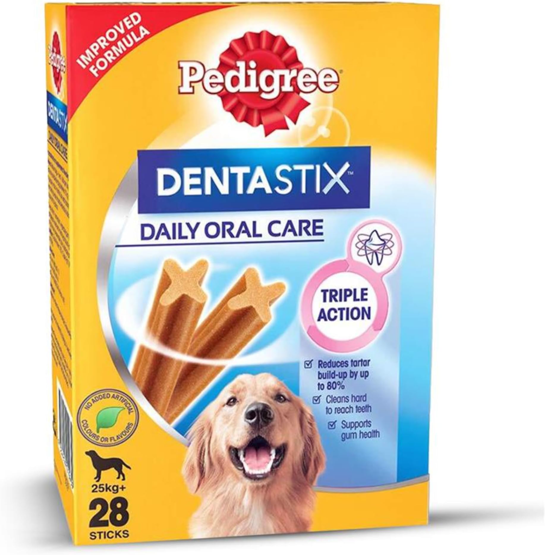 Pedigree Dentastix Large Breed Oral Care, 28 Sticks