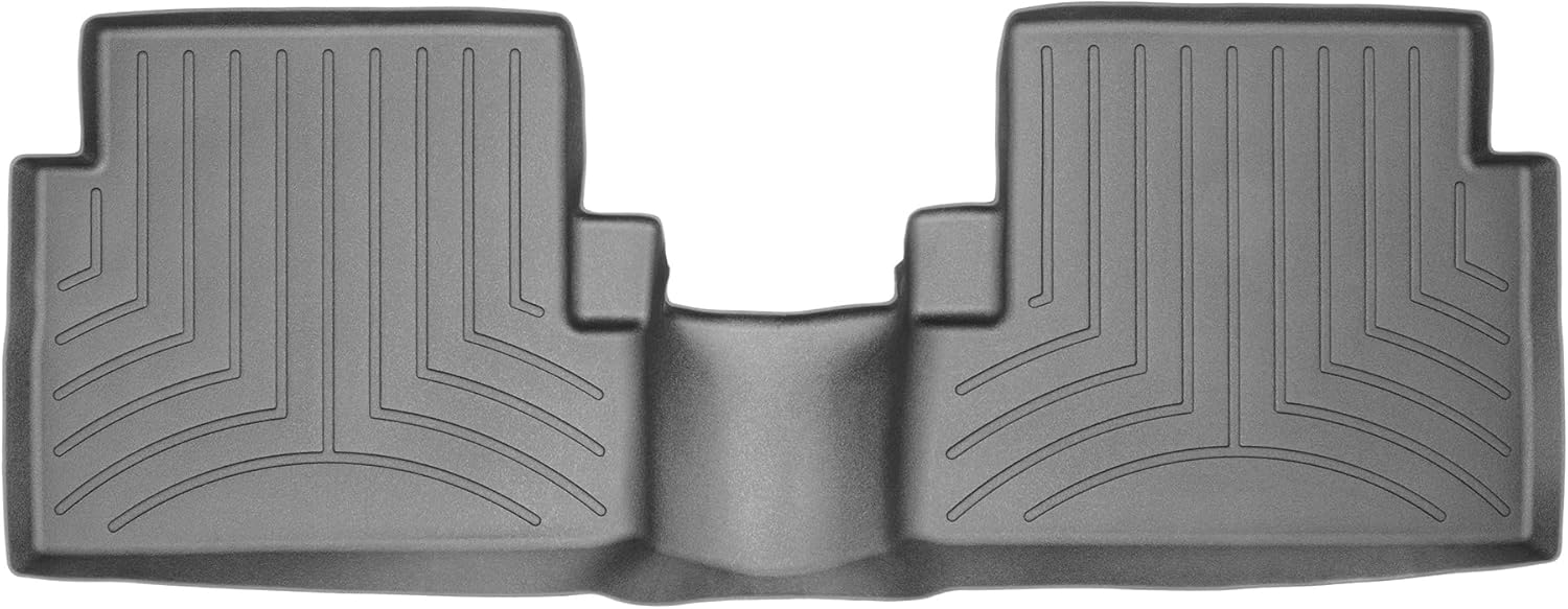 WeatherTech Custom Fit FloorLiners for Ford Escape - 2nd Row (449692), Black