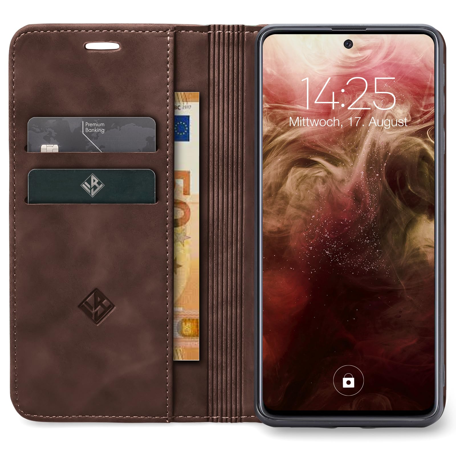 LBH Custodia per Xiaomi Redmi Note 8, colore nero, con
