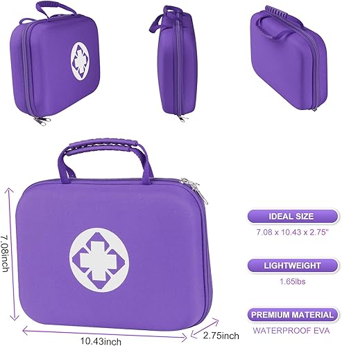 Miniatura 6 de Kit de emergencia portátil para el hogar, 299 piezas, kit de primeros auxilios básicos urgentes, kit de emergencia para terremotos, equipo de