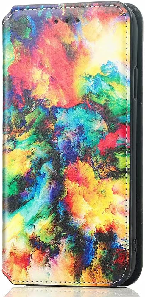 PEIYE Cover Pelle per Vivo Y52 5G / Vivo Y72 5G, Portafoglio PU Pelle