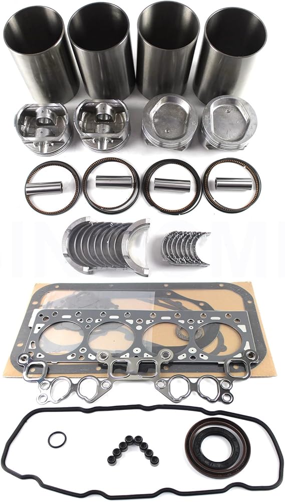 K21 Engine Overhaul Rebuild Kit SINOCMP Excavator Parts for Nissan
