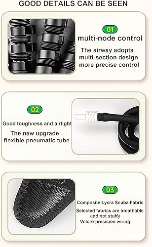 Miniatura 5 de Guantes de robot de rehabilitación de ambas manos, Equipo eléctrico de función de mano, Ortesis de dedo de férula de mano de golpe, Guantes de