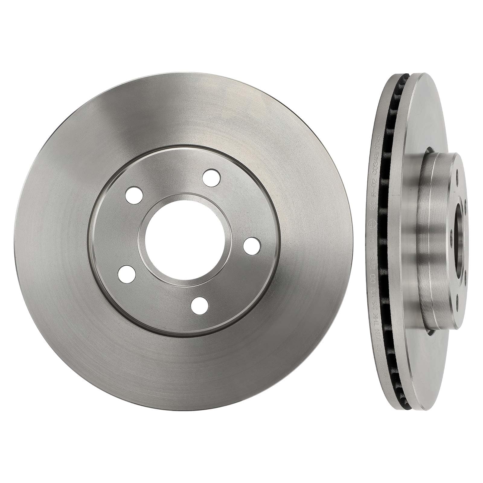 Frankberg 1 set freni incl. 2 dischi freno + 4 pastiglie freno anteriori | AV611125BB; Compatibile con: Torneo Focus II DA DS FFS, C-Max DM2, Focus II Berlina DB DH FCH, C70 II Cabriolet 542