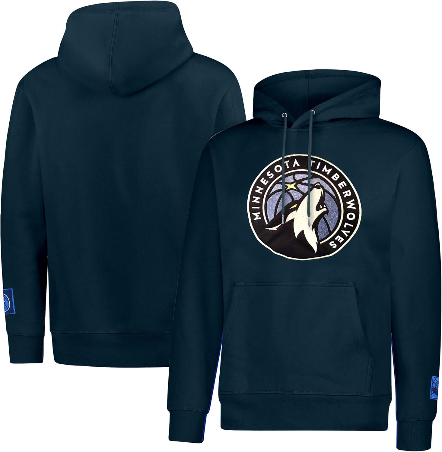 Ultra Game Adults NBA Official Classic Embroidered Hoodie Sweatshirt