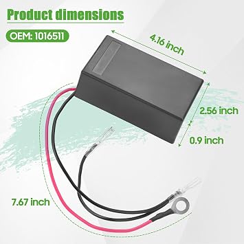 10L0L Golf Cart RPM Rev Limiter for Club Car Gas DS 1992-1996 FE290 FE350, Replaces OEM: 1016511