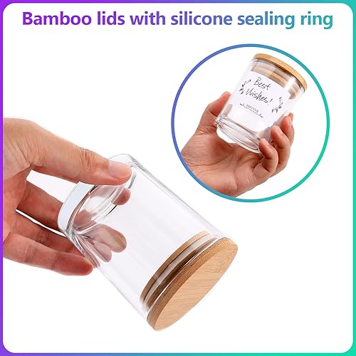 Miniatura 2 de 20 PCS Tarros para Velas, Tarros para Velas con Tapas, Kit para Hacer Velas, Tarros para Velas al Por Mayor para Velas