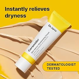 Dr.Jart+ Ceramidin Skin Barrier Korean Face Cream Moisturizer with Ceramides and Panthenol | Korean Skin Care, 2.53 Fl Oz