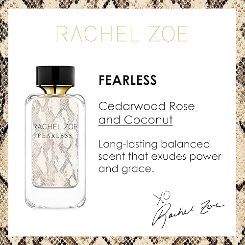 Miniatura 2 de RACHEL ZOE Fearless Eau de Parfum en aerosol, perfume femenino perfectamente equilibrado para mujeres, despierta los sentidos con un aroma duradero