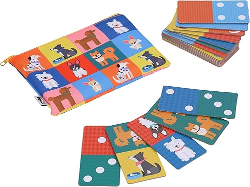 Miniatura 4 de Petit Collage Los perritos detectan la diferencia dominó