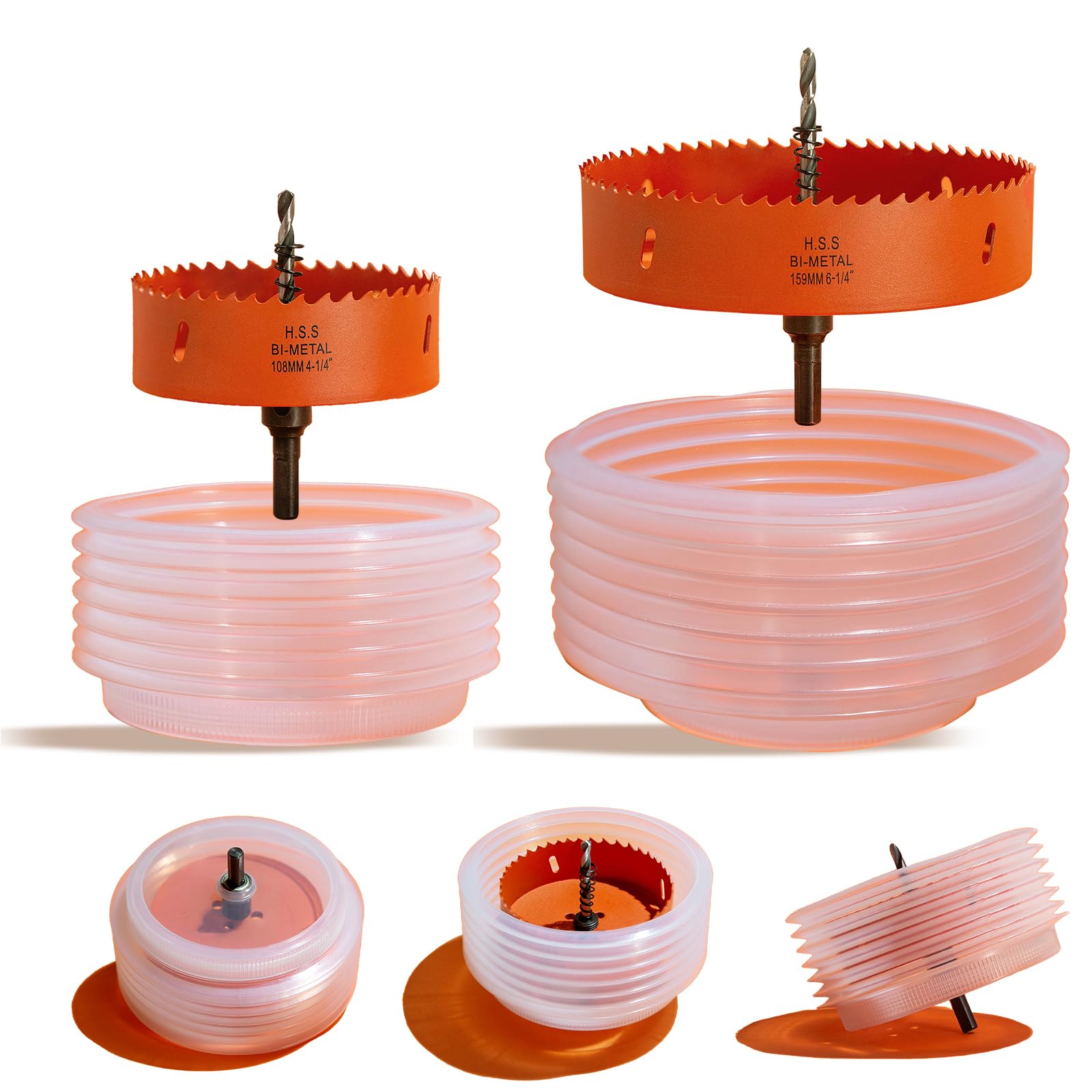 4.25 Hole Saw 6.25 Hole Saw For Recessed Lights, 41/4