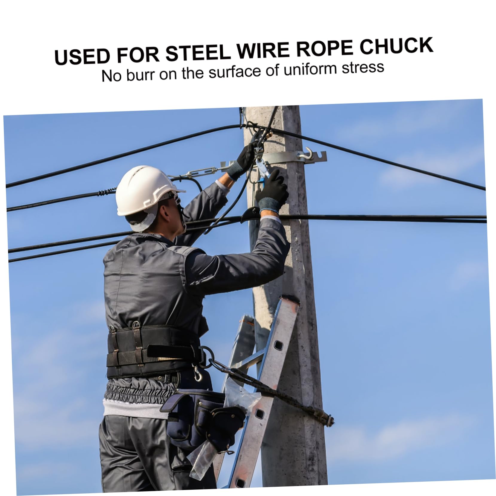 20pcs Chuck Bolts Wire Ropes Accessories Cable Wire Clips Cable Cord Clips Wire Clamps Saddle Clamp Wire Ropes Supplies Cable Clip Stainless Steel Clamp U Type Clips Silver JECOMPRIS