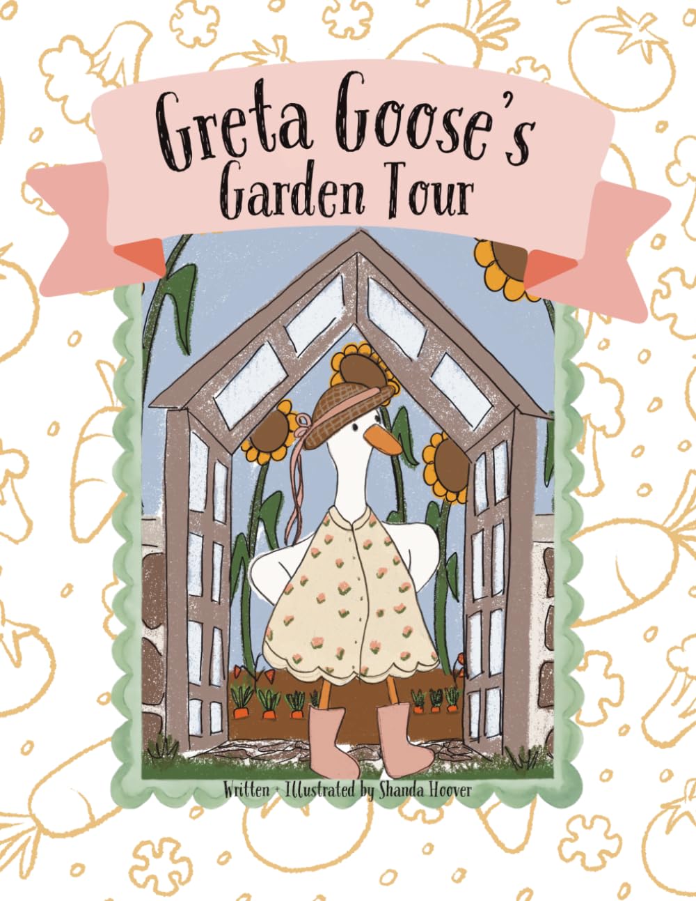 Greta Goose's Garden Tour: A Funny Spring Picture Book About Sharing, Kindness, and a Very Hungry Rabbit