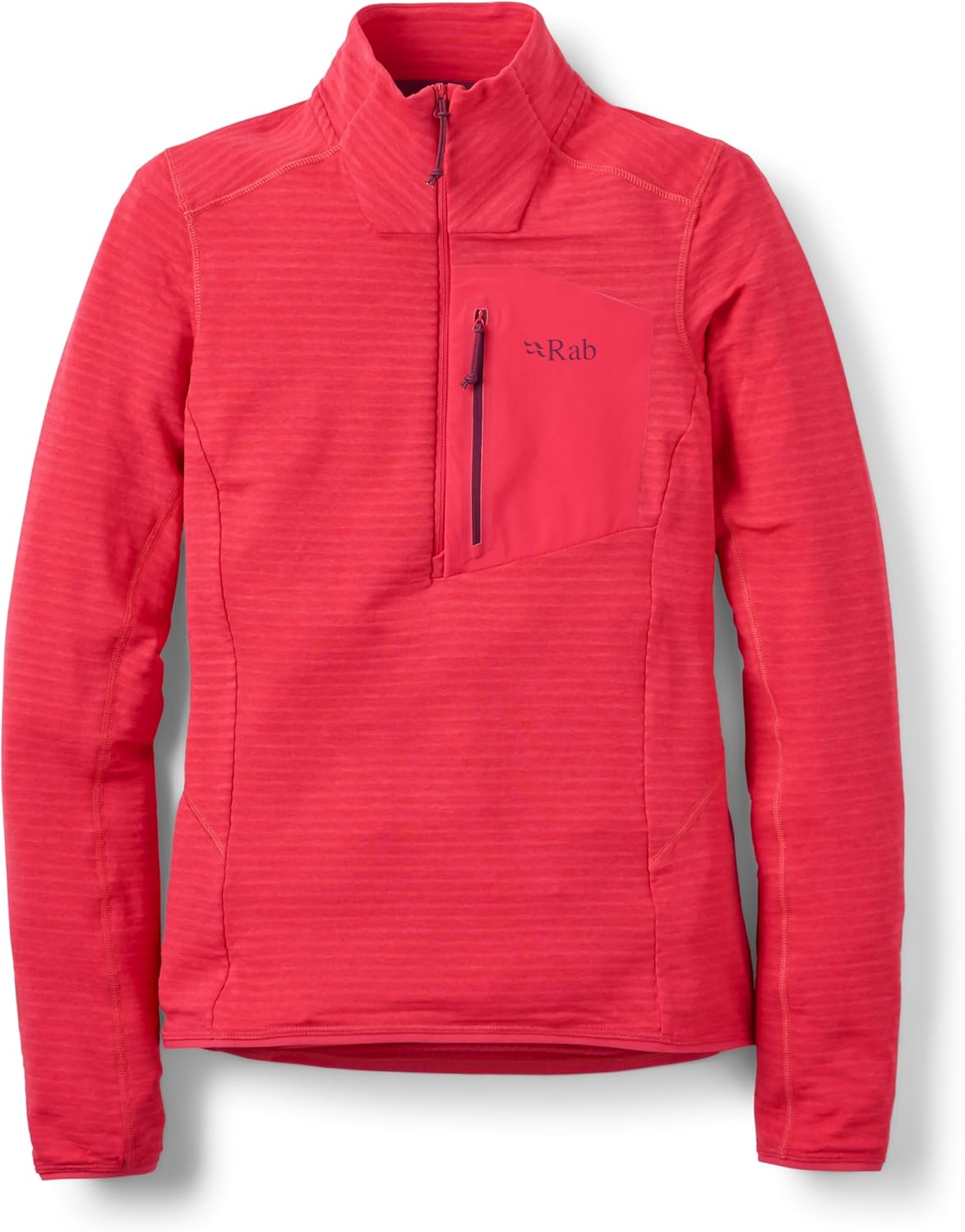 Rab Women’s Ascendor Light Pull-On - Half-Zip Fleece Coat for Climbing, Skiing, & Mountaineering