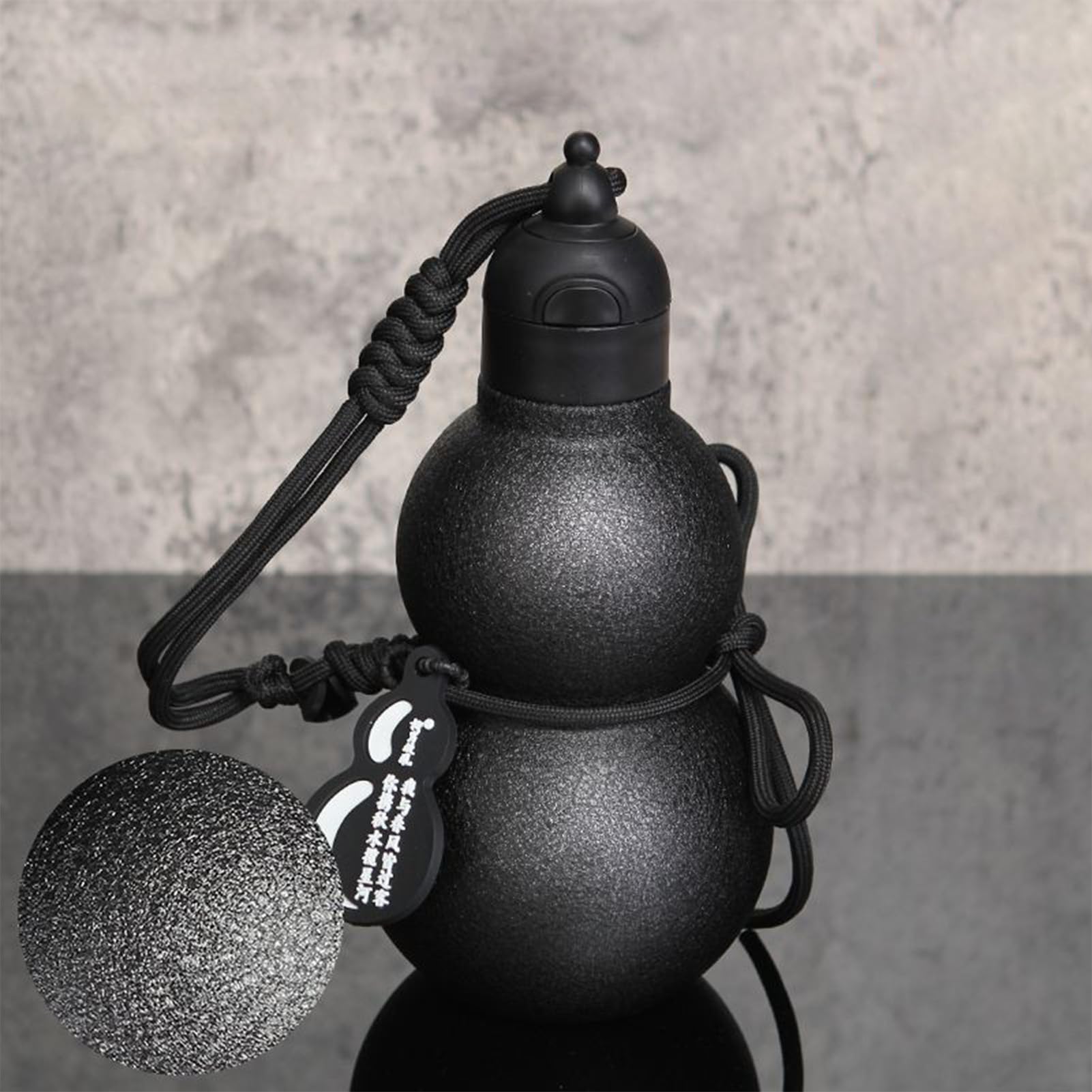 Botella de agua de calabaza de acero inoxidable de 580 ml, termo aislado con correa y popote, cantimplora térmica para gimnasio, deportes y exteriores, jarra de hidratación de gran capacidad para