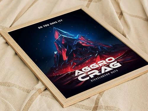 Miniatura 5 de Nickelodeon Guts Aggro Crag Framed Wall Art 8x10 inWalnut Floating Frame Canvas