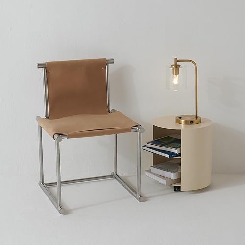 Miniatura 8 de Brightech Elizabeth Table Lamp with Wireless Charging Pad and USB Port, Bedside Reading Lamp, Vintage Brass Gold Desk Lamp, Nightstand Lamp with LED