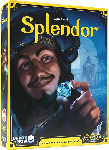 Asmodee - Splendor - Gioco da Tavolo, 2-4 Giocatori, 10+ Anni, Edizione in Italiano