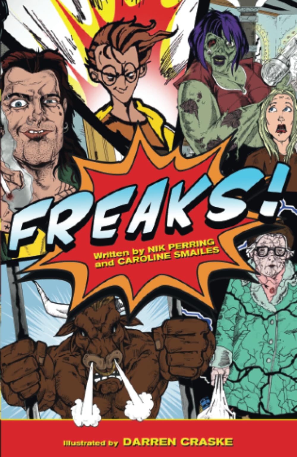 FREAKS: An Illustrated Speculative Anthology of Weird and Surreal Short Stories