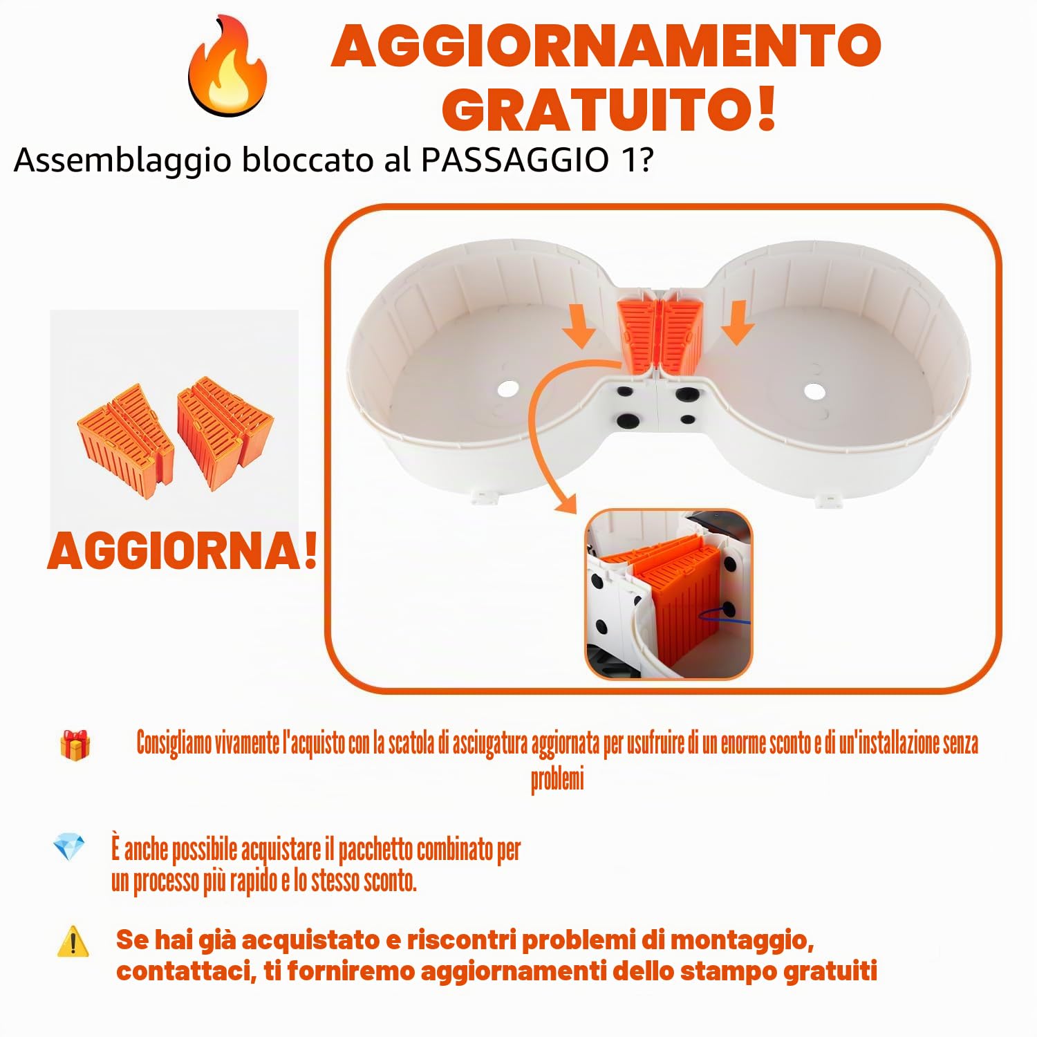 AMS Lite - Custodia per il sistema di stampa 3D multicolore Bambu Lab AMS Lite – Stoccaggio completo e sigillato dei filamenti con funzione di essiccazione, posizionamento verticale (4